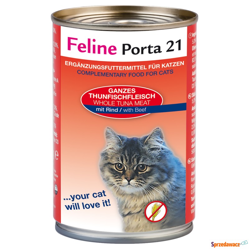 Korzystny pakiet Feline Porta 21, 12 x 400 g -... - Karmy dla kotów - Stargard Szczeciński