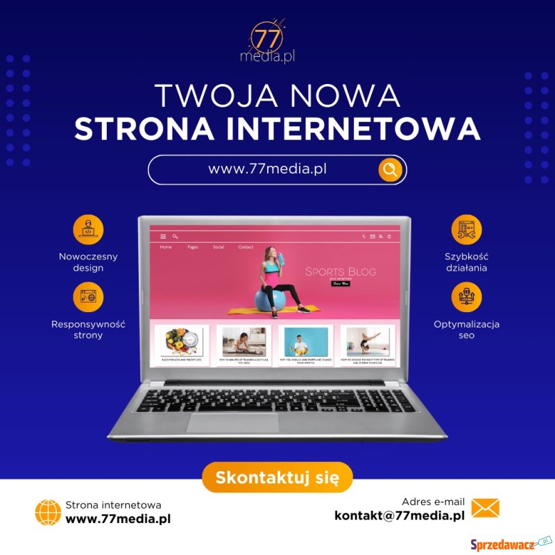 Strony www, Sklepy Internetowe...