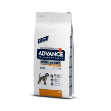 Dwupak Advance Veterinary Diets - Weight Balance Medium/Maxi, 2 x 15 kg