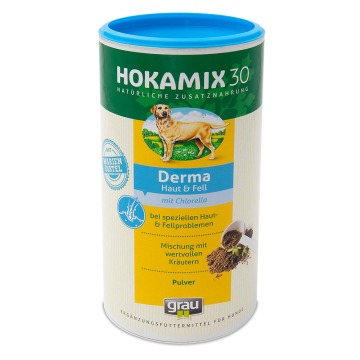HOKAMIX30 Derma, proszek na sierść i skórę - 750 g