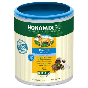 HOKAMIX30 Derma, proszek na sierść i skórę - 350 g