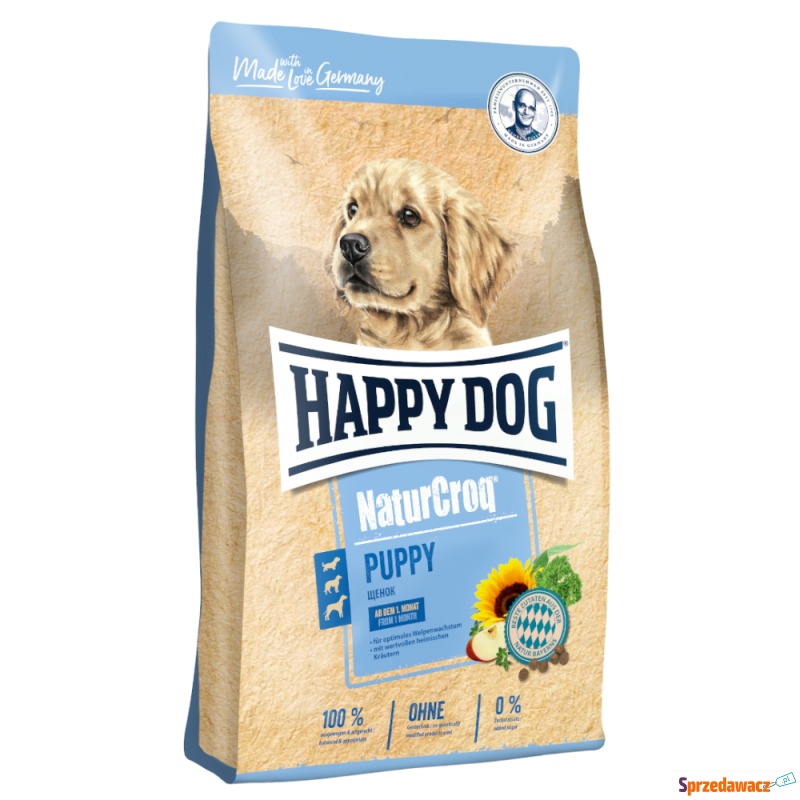 Dwupak Happy Dog Natur - NaturCroq dla szczeniąt,... - Karmy dla psów - Świnoujście