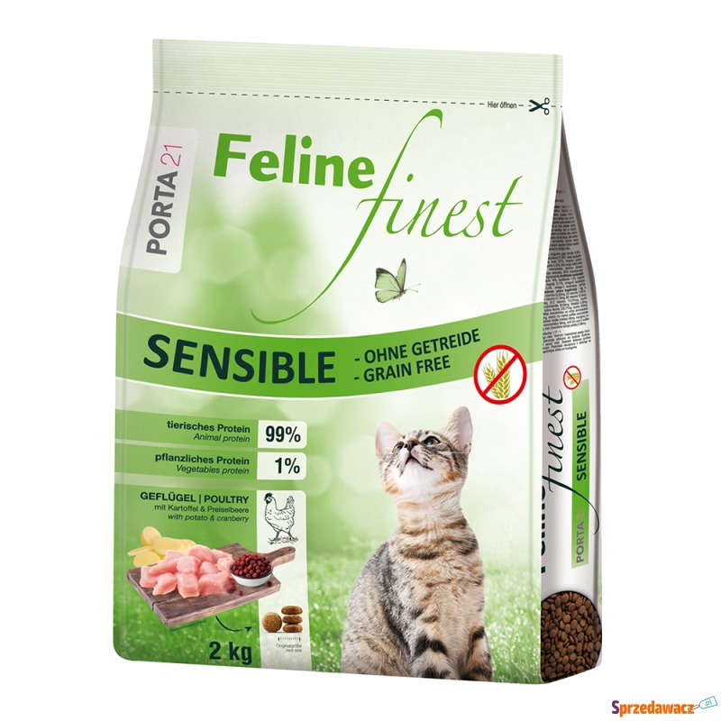 Porta 21 Feline Finest Sensible, bez zbóż - 2... - Karmy dla kotów - Gliwice