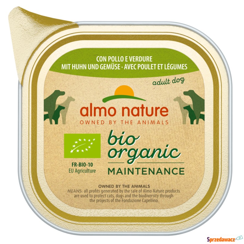 Korzystny pakiet Almo Nature BioOrganic Maint... - Karmy dla psów - Łapy