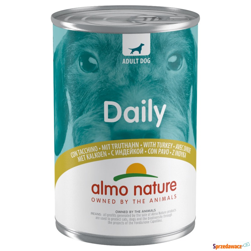 Almo Nature Daily Dog 24 x 400 g - Turcja - Karmy dla psów - Bytom