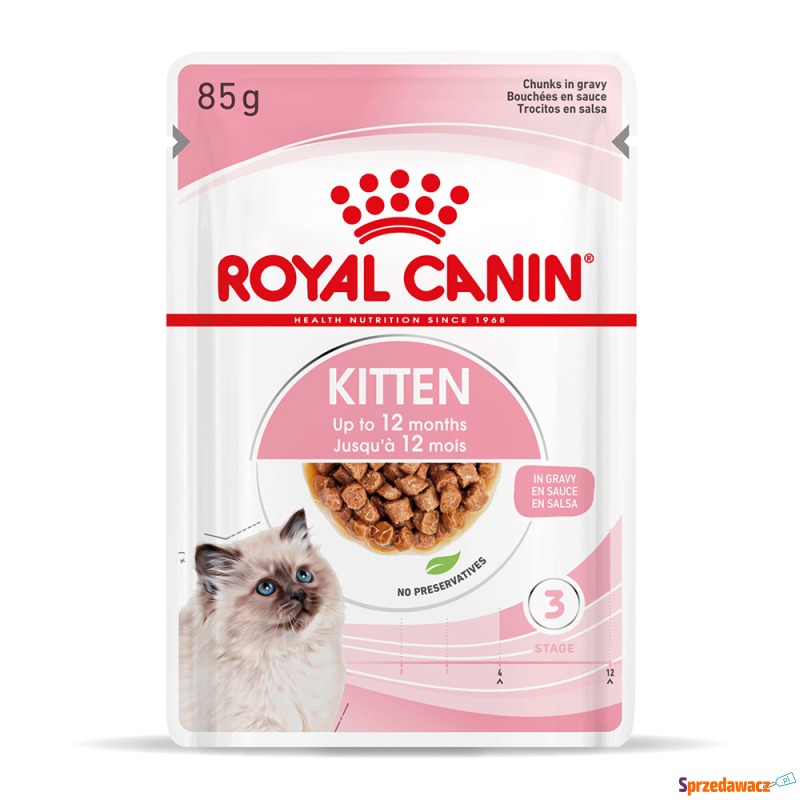 Royal Canin Kitten w sosie - 96 x 85 g - Karmy dla kotów - Chorzów