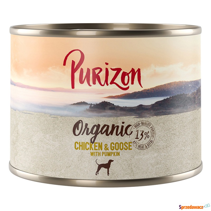Korzystny pakiet Purizon Organic, 24 x 200 g -... - Karmy dla psów - Gdynia