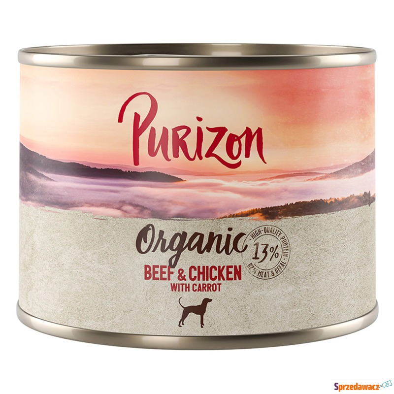 Korzystny pakiet Purizon Organic, 12 x 200 g -... - Karmy dla psów - Lublin
