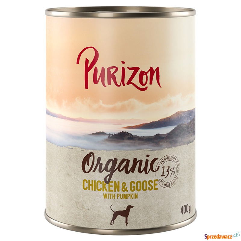 Korzystny pakiet Purizon Organic, 24 x 400 g -... - Karmy dla psów - Tarnowskie Góry