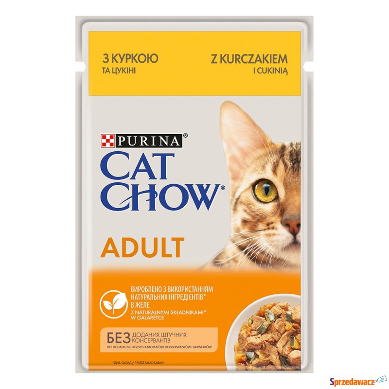 PURINA Cat Chow, 26 x 85 g - Kurczak - Karmy dla kotów - Ruda Śląska