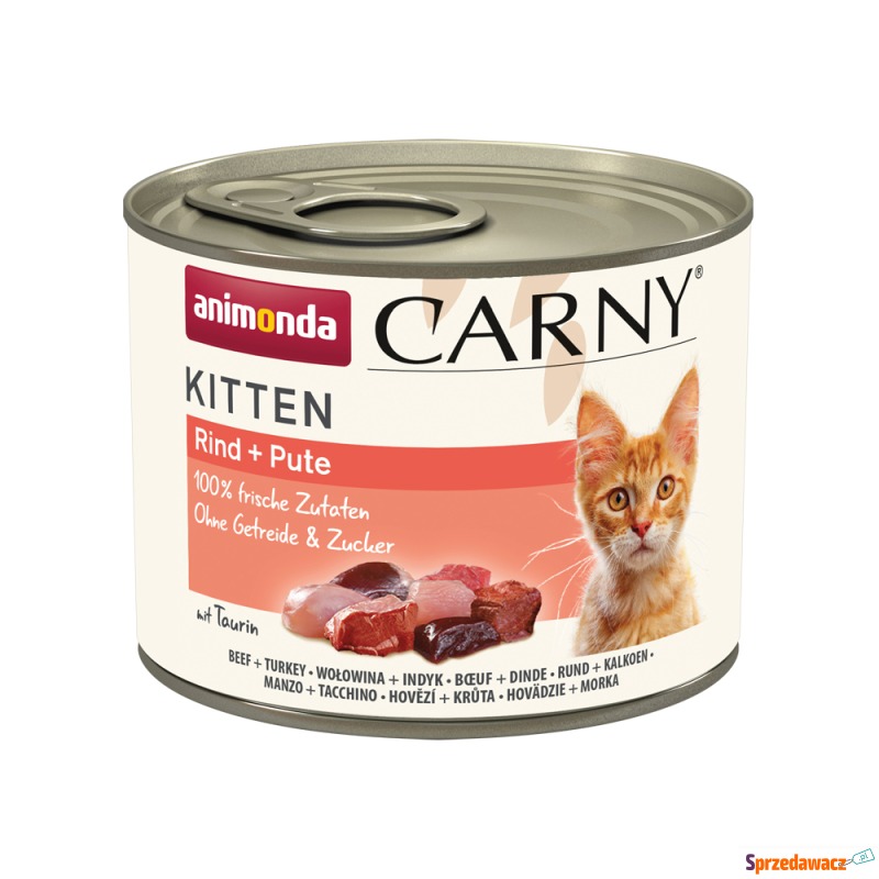 Korzystny pakiet animonda Carny Kitten, 12 x 200... - Karmy dla kotów - Gliwice