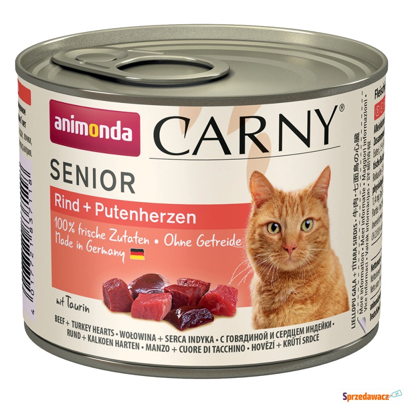 Korzystny pakiet animonda Carny Senior, 12 x 200... - Karmy dla kotów - Kędzierzyn-Koźle