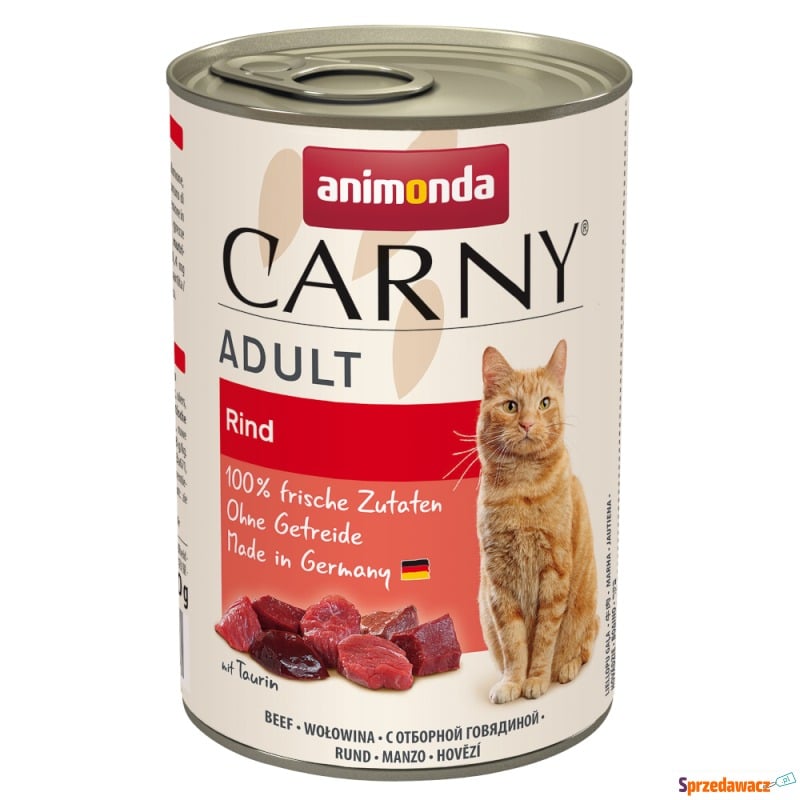 Korzystny pakiet animonda Carny Adult, 12 x 400... - Karmy dla kotów - Kutno