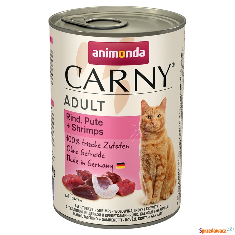 Korzystny pakiet animonda Carny Adult, 12 x 400... - Karmy dla kotów - Legnica