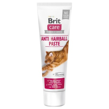 Brit Care Cat Paste Anti Hairball, z tauryną - 100 g