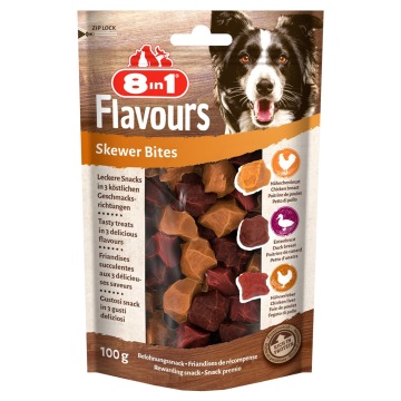 8in1 Flavours Skewer Bites - 100 g