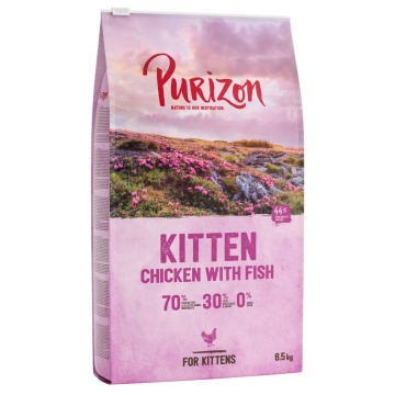 Purizon Kitten, kurczak i ryba – bez zbóż - 6,5 kg