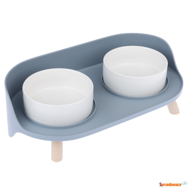 TIAKI miska ceramiczna Duo - 2 x 450 ml, Ø 12,5... - Miski dla kotów - Tarnobrzeg