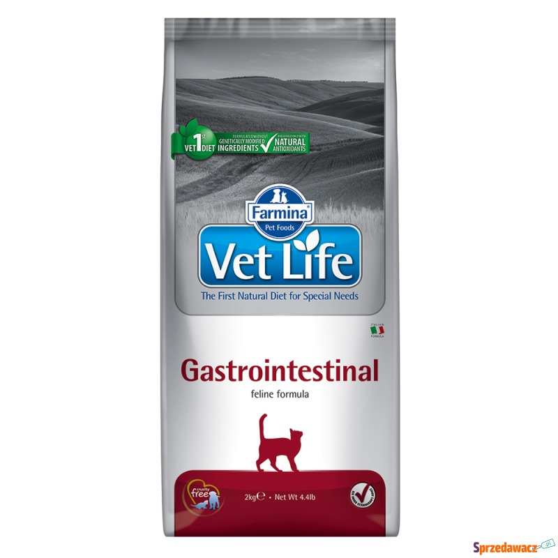 Farmina Vet Life Cat Gastro-Intestinal - 3 x 2... - Karmy dla kotów - Ruda Śląska