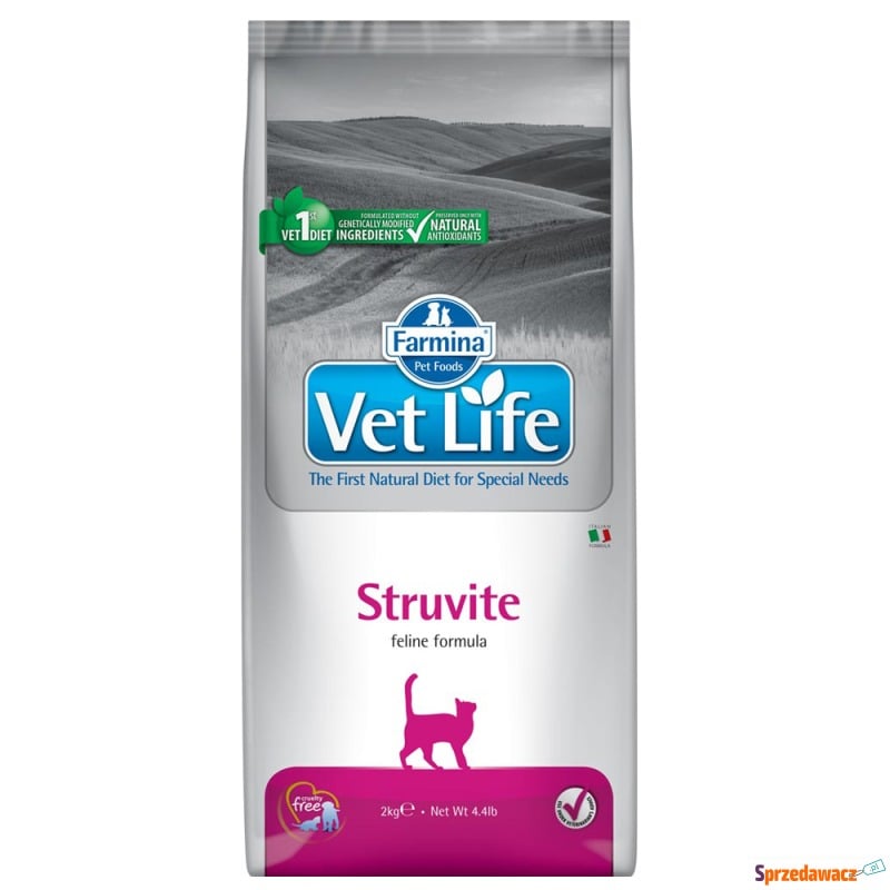 Farmina Vet Life Struvite Feline - 3 x 2 kg - Karmy dla kotów - Płock