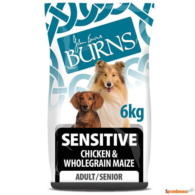 Burns Adult & Senior Sensitive, kurczak i peł... - Karmy dla psów - Włocławek