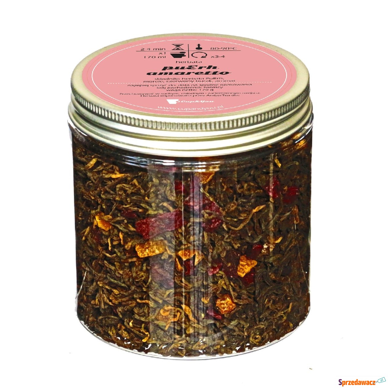 Herbata czerwona pu-erh AMARETTO...