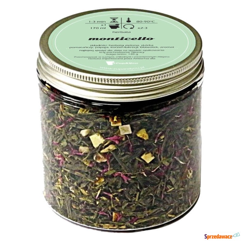 Herbata zielona MONTICELLO premium...