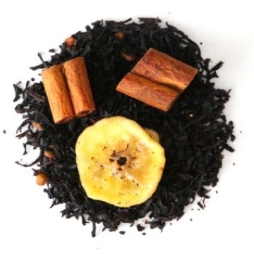 Najlepsza liściasta herbata czarna sypana BANAN W CYNAMONIE Cup&You 150g 