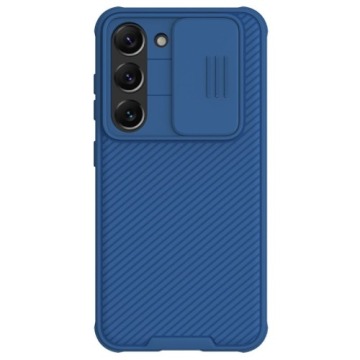 Etui z ochroną aparatu Nillkin CamShield Pro do Galaxy S23 Plus, niebieskie