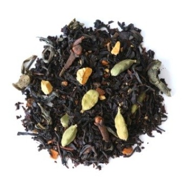 Najlepsza liściasta herbata czarna sypana MIECZ SAMURAJA cynamon goździki