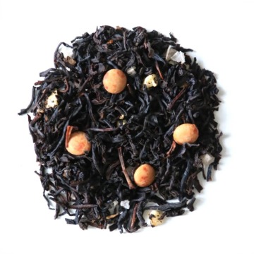Najlepsza liściasta czarna herbata sypana DLA MĘŻA karmelowe czekoladki 150g