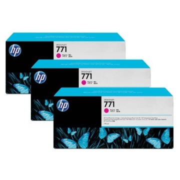 HP oryginalny ink CR252A, magenta, 3x775ml, No.771, HP 3-Pack, Designjet Z6200