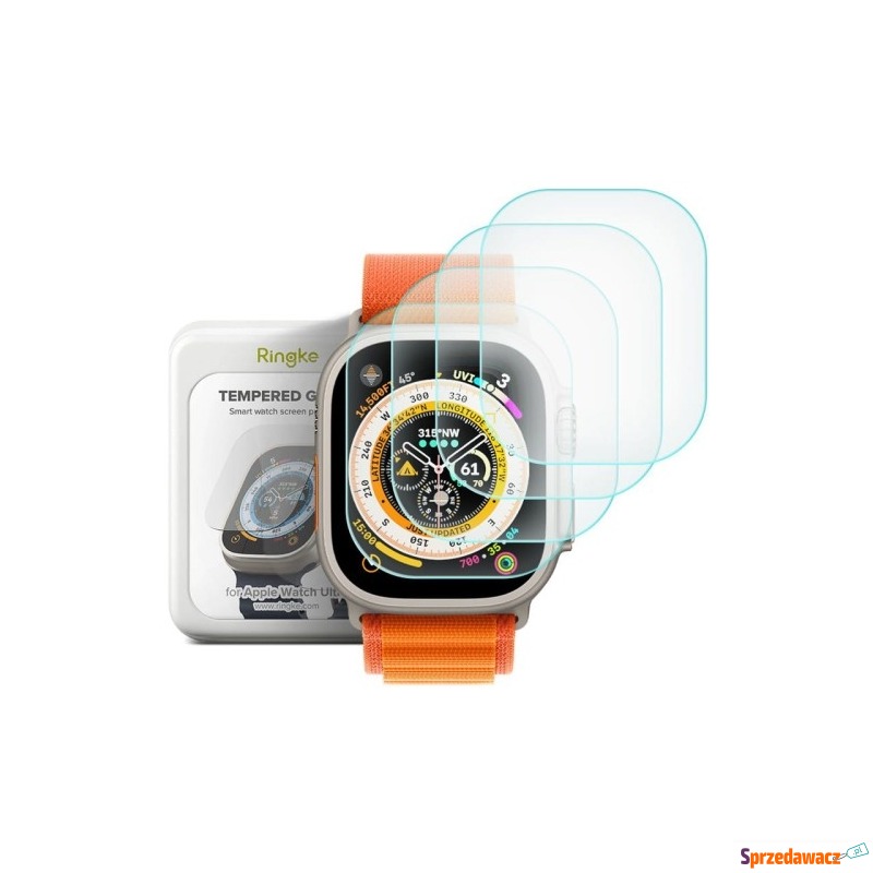 Szkło hartowane Ringke ID FC Glass do Apple Watch... - Folie ochronne - Brzeg