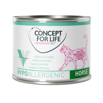 Concept for Life Veterinary Diet Hypoallergenic, konina - 24 x 200 g