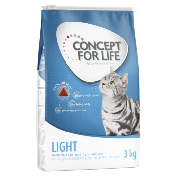 3 kg Concept for Life, karma sucha w super cenie! - Light Adult - Ulepszona receptura!