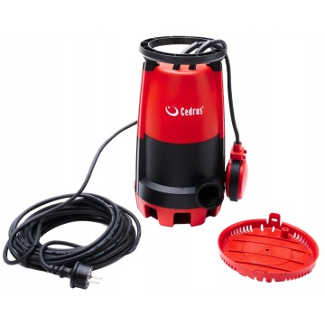 CEDRUS PZ500 POMPA ZANURZENIOWA ZATAPIALNA DO WODY BRUDNEJ CZYSTEJ OGRODOWA 550W 13500 l/h - EWIMAX 