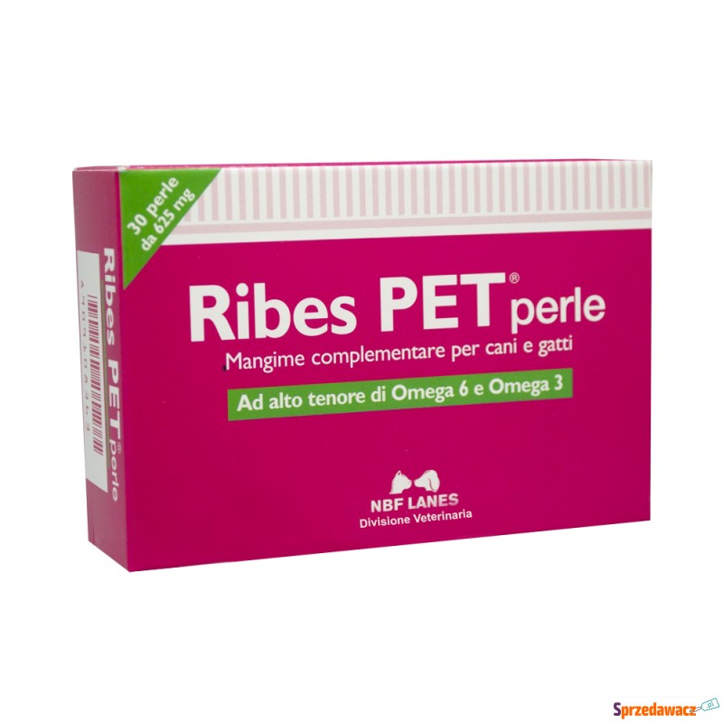 Ribes Pet 30 Pearl, kapsułki na skórę i sierś... - Akcesoria dla kota - Częstochowa