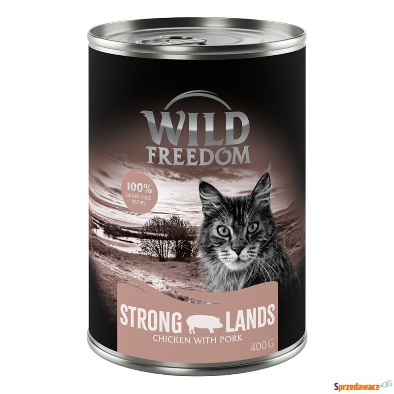 Megapakiet Wild Freedom Adult, 24 x 400 g - bez... - Karmy dla kotów - Elbląg