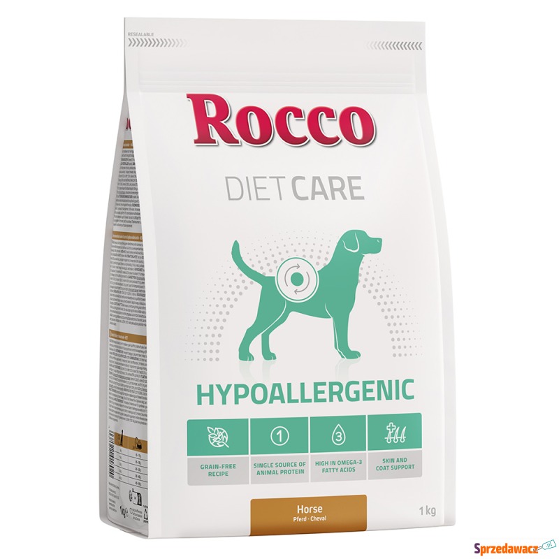 Rocco Diet Care Hypoallergen, konina - 1 kg - Karmy dla psów - Koszalin