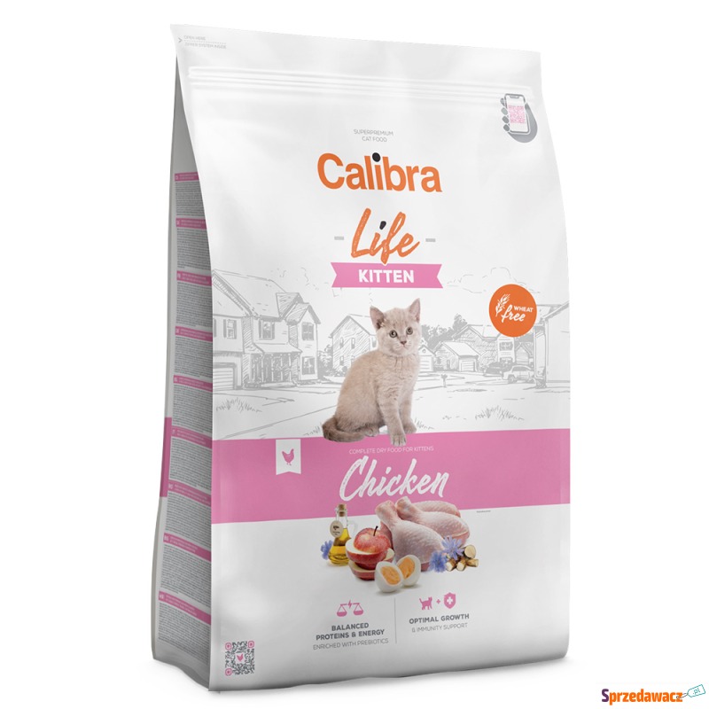Calibra Cat Life Kitten Kurczak - Opakowanie... - Karmy dla kotów - Zgierz