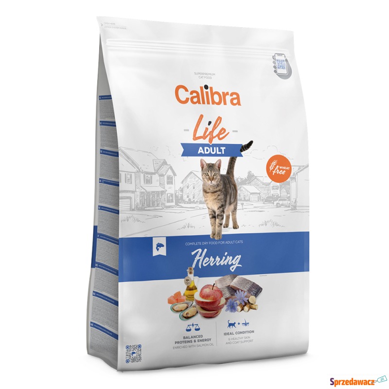 Calibra Cat Life Adult Śledź - 6 kg - Karmy dla kotów - Dąbrowa Górnicza