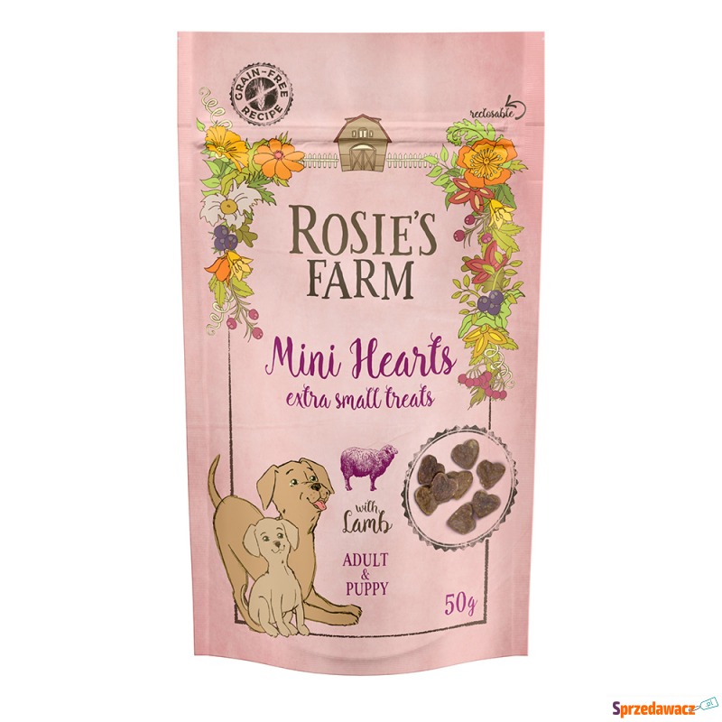 Rosie's Farm Snacks Puppy & Adult "Mini Hearts",... - Przysmaki dla psów - Lublin