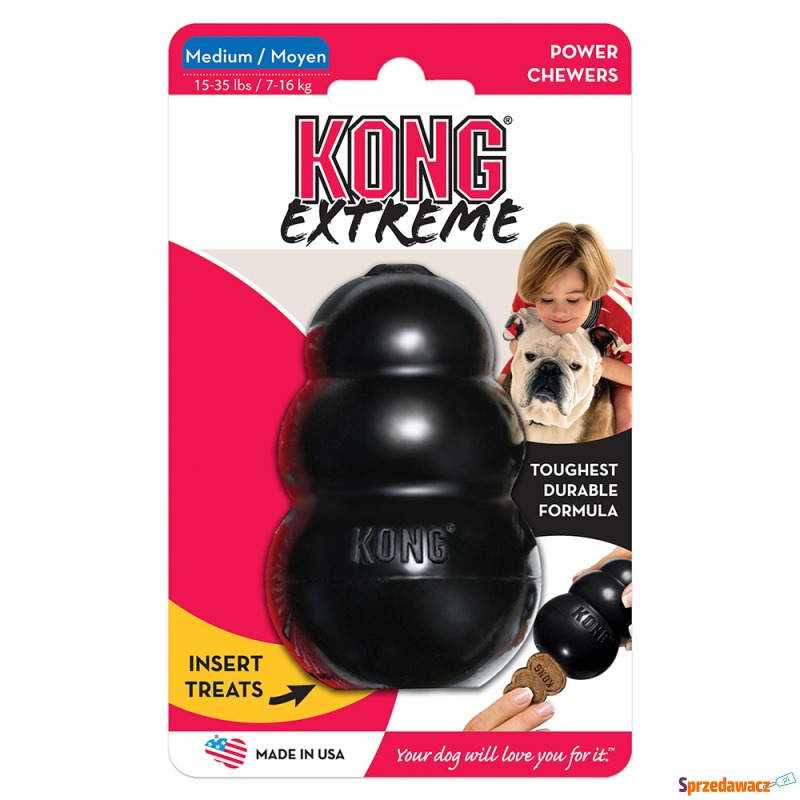 KONG Extreme - M, ok. 8,5 cm - Zabawki dla psów - Dąbrowa Górnicza