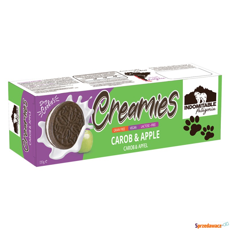 Caniland Creamies, karob i jabłko - 2 x 120 g - Przysmaki dla psów - Legnica
