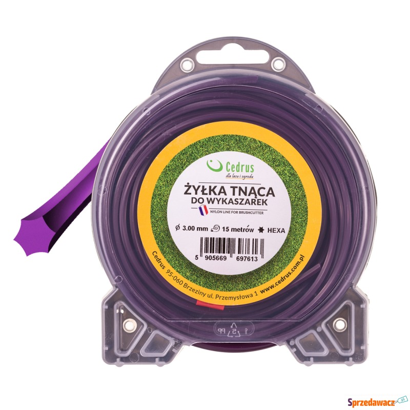 Żyłka tnąca 3.0/15m blister gw...
