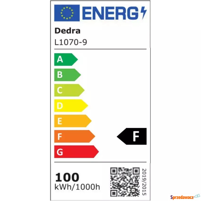 LAMPA WARSZTATOWA DEDRA L1070-9 100W SMD LED,... - Pozostałe części - Opalenica