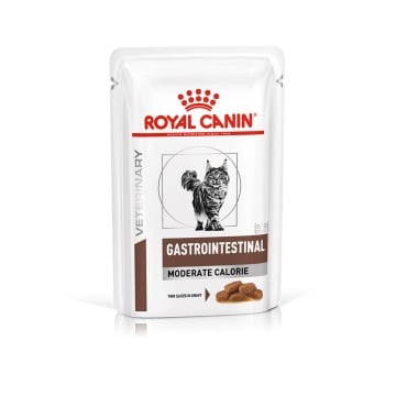 Royal Canin Veterinary Feline Gastrointestinal Moderate Calorie, w sosie - 12 x 85 g