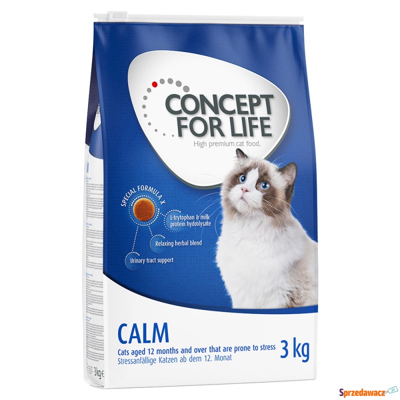 Concept for Life Calm - 3 kg - Karmy dla kotów - Nowogard