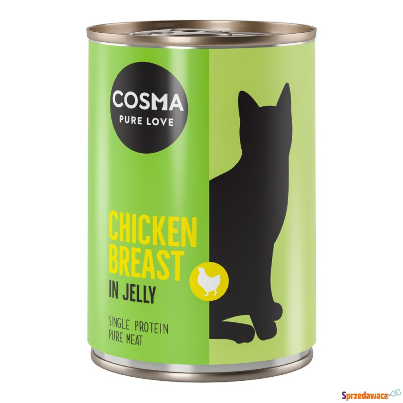 Pakiet Cosma Original, 12 x 400 g - Pierś z kurczaka - Karmy dla kotów - Tomaszów Mazowiecki