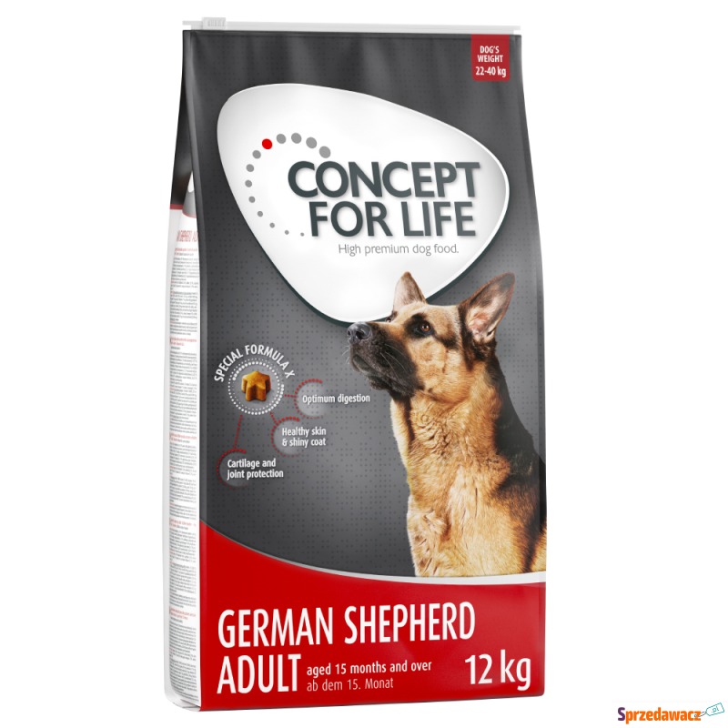 Concept for Life German Shepherd Adult - 2 x 12... - Karmy dla psów - Słupsk